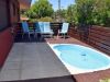 Terraza con piscina