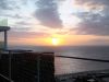 Vista a los atardeceres